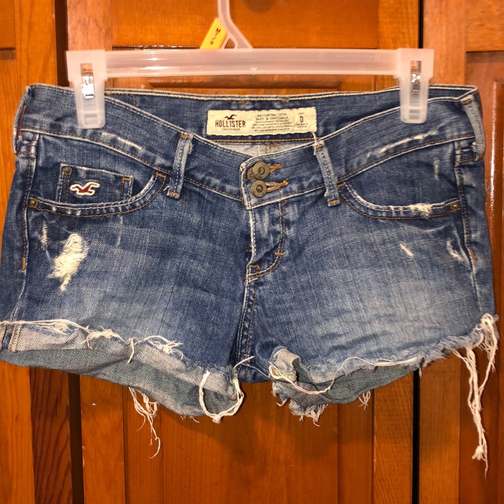 Hollister jean shorts